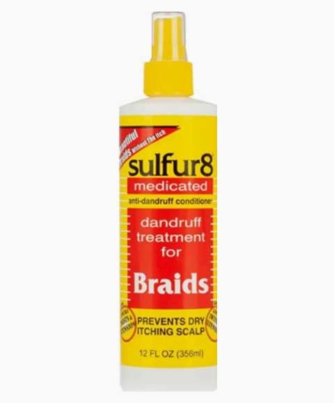 Sulfur8 Medicated Anti-Dandruff  Conditioner For Braids- 12 fl.oz/356 ml