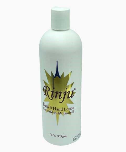 Rinju Body & Hand Lotion Enriched With Vitamin E-16 0Z