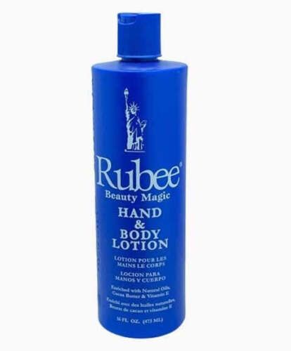 Rubee Beauty Magic Hand & Body Lotion With Naturals Oil Cocoa Butter & Vitamin E -16 OZ