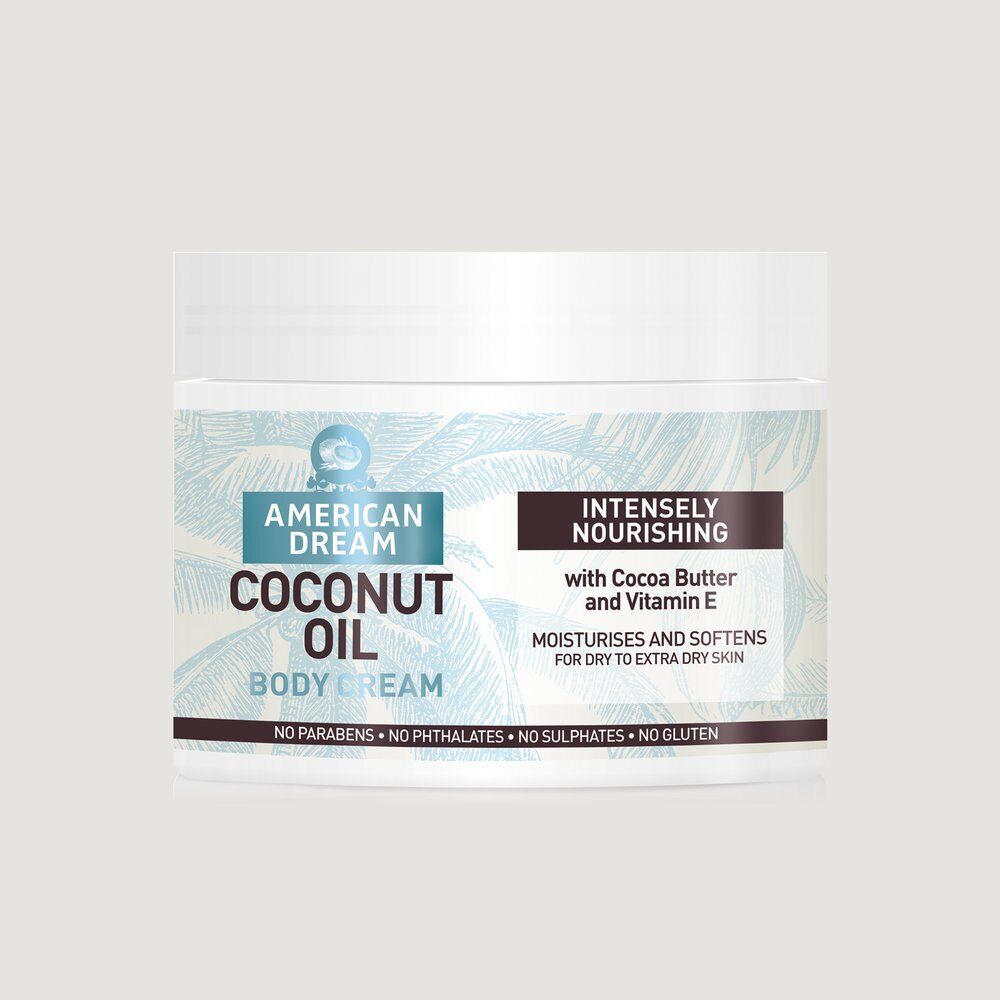 American Dream Coconut Oil Body Cream -500ml