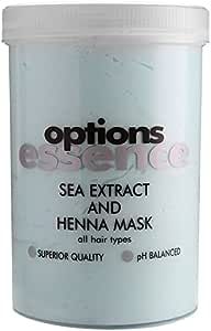 Option Essence Sea Extract & Henna Mask for all hair type-1000 ml/33.8 fl.oz