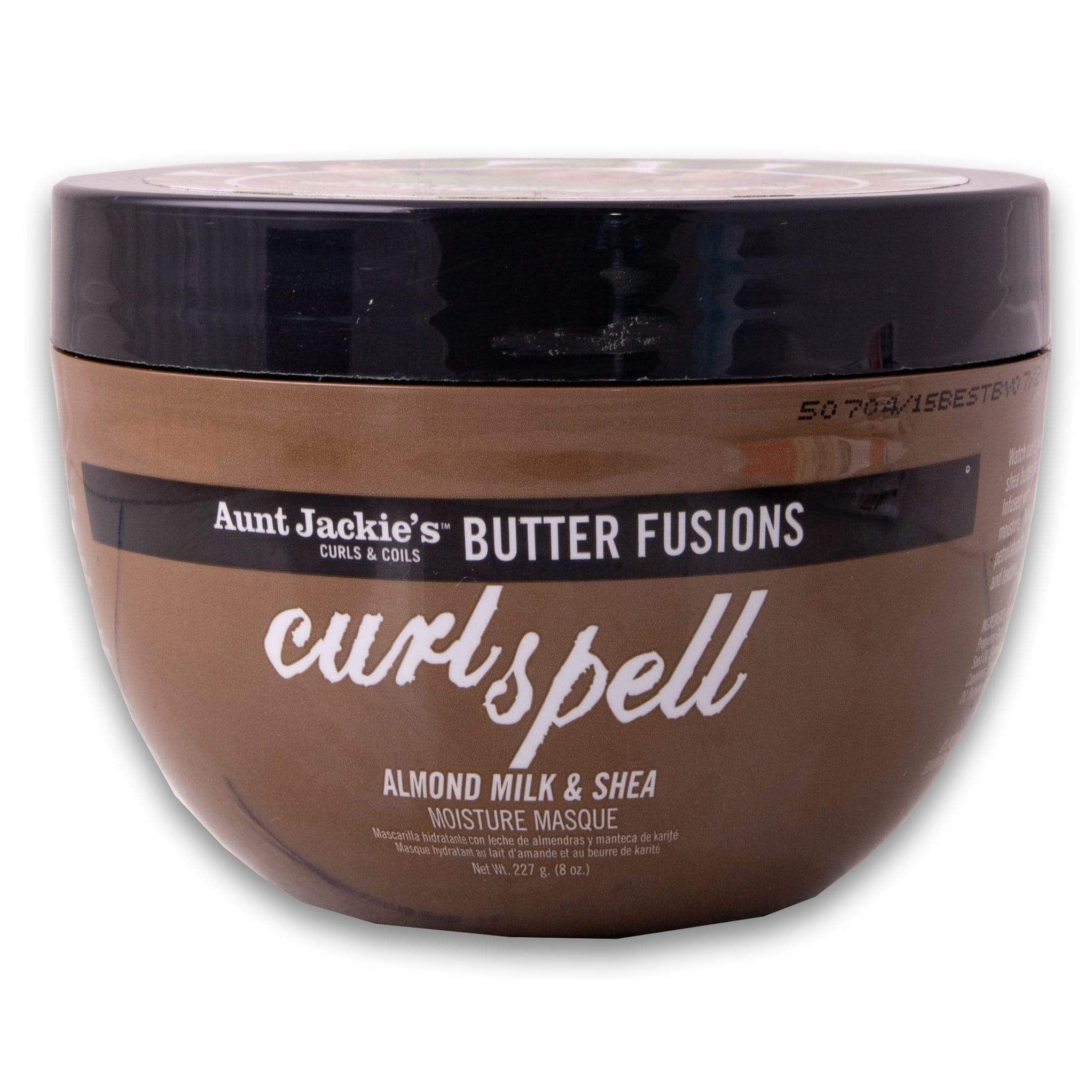 Aunt Jackie's Butter Fusions Curl Spell Almond Milk & Shea Moisture Masque 227g/ 8 oz.