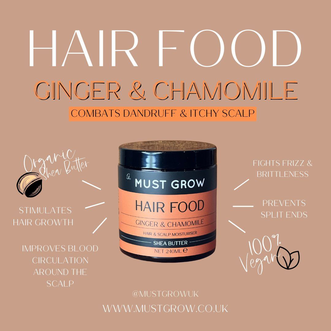 Must Grow Hair Food Ginger & Chamomile 240ml