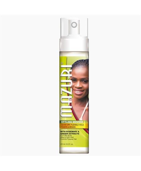 Mazuri Styling Mousse with Rosemary & Ginger Extract -237ml/8.5 fl.oz