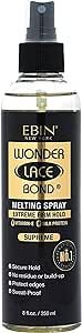 Ebin wonder lace bond melting spray Supreme -Extreme Firm Hold 250ml/8fl.oz