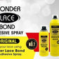 EBIN Wonder lace Bond Adhesive Spray -Extra mega hold Original 80ml/2.7 fl.oz