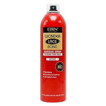 EBIN Wonder lace Bond Adhesive Spray -Extreme mega hold Active 420 ml/14.2 fl.oz
