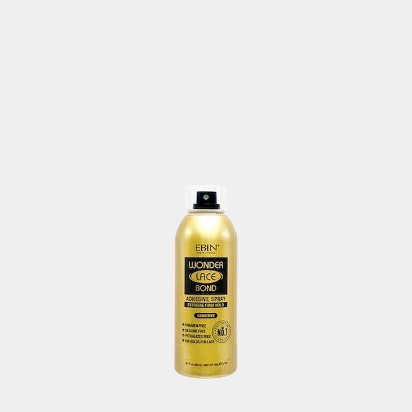EBIN Wonder lace Bond Adhesive Spray -Extreme mega hold Sensitive 80 ml/2.7 fl.oz