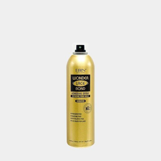 EBIN Wonder lace Bond Adhesive Spray -Extreme mega hold Sensitive 180 ml/6.08 fl.oz