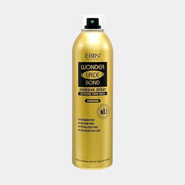 EBIN Wonder lace Bond Adhesive Spray -Extreme mega hold Sensitive 420 ml/14.2 fl.oz