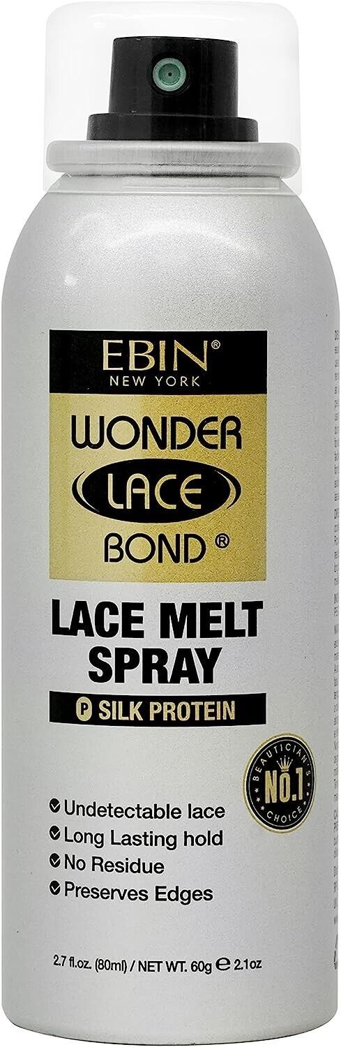 EBIN Wonder lace Bond Lace Melt Spray Silk Protein -80ml/2.7 fl.oz