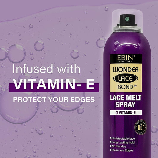EBIN Wonder lace Bond Lace Melt Spray Vitamin E -80ml/2.7 fl.oz
