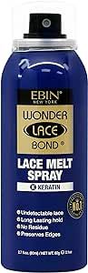 EBIN Wonder lace Bond Lace Melt Spray Keratin -80ml/2.7 fl.oz