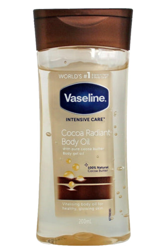Vaseline Intensive Care Cocoa Radiant Body Oil 200ml