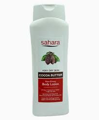 SAHARA Very Dry Skin Cocoa Butter  Non-Greasy Body Lotion-500 Ml