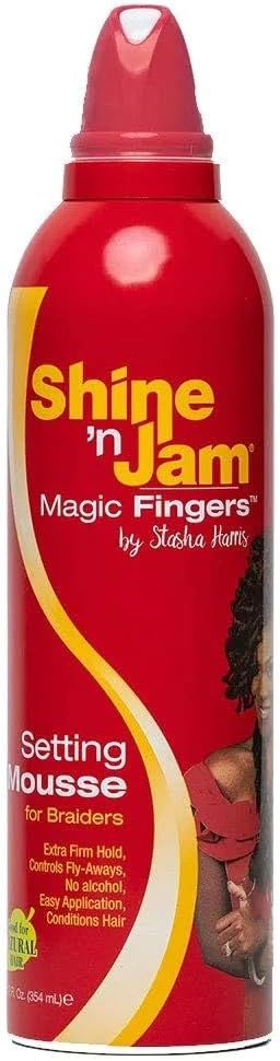 Shine 'N' Jam Magic Finger Setting Mousse-354ml/12fl.oz