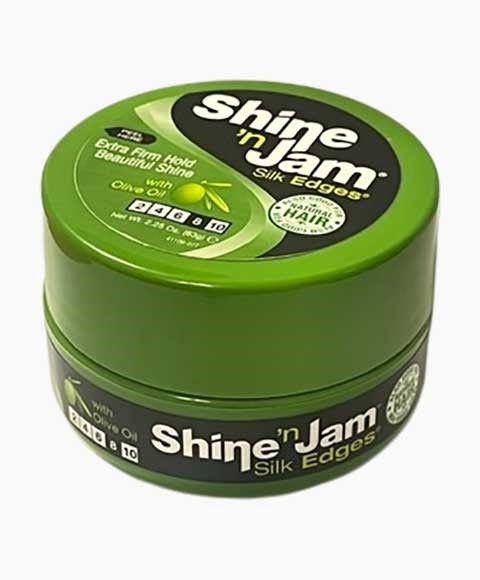 Shine 'N' Jam Silk Edge With Oive Oil- 63 g/2.25 oz