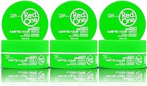Red One Maximum Control Green Matte Hair Wax -150 ml