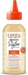 Cantu Protective Styles Daily Oil Drops With Tea Tree Oil-59 ml/2 fl. oz