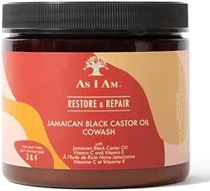 AS I AM Restore & Repair Jamaican Black Castor Oil Co-Wash-454 g/16 oz