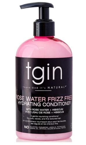 Tgin Rose Water Frizz Free Hydrating Conditioner-13 fl.oz/384 ml