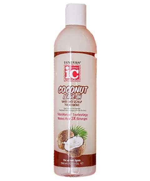Fantasia IC Coconut Leave-in Hair & Scalp Treatment - 12 fl.oz/355 ml