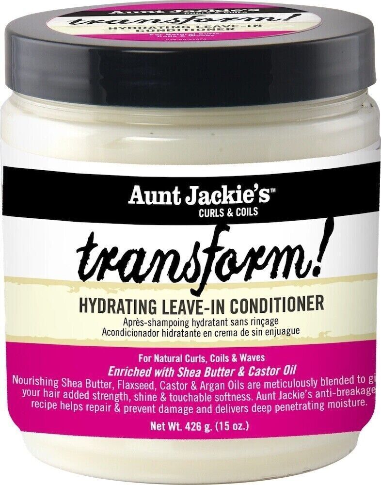 Aunt Jackie's Transform Hydrating Leave -In-Conditioner - 426g /15 oz