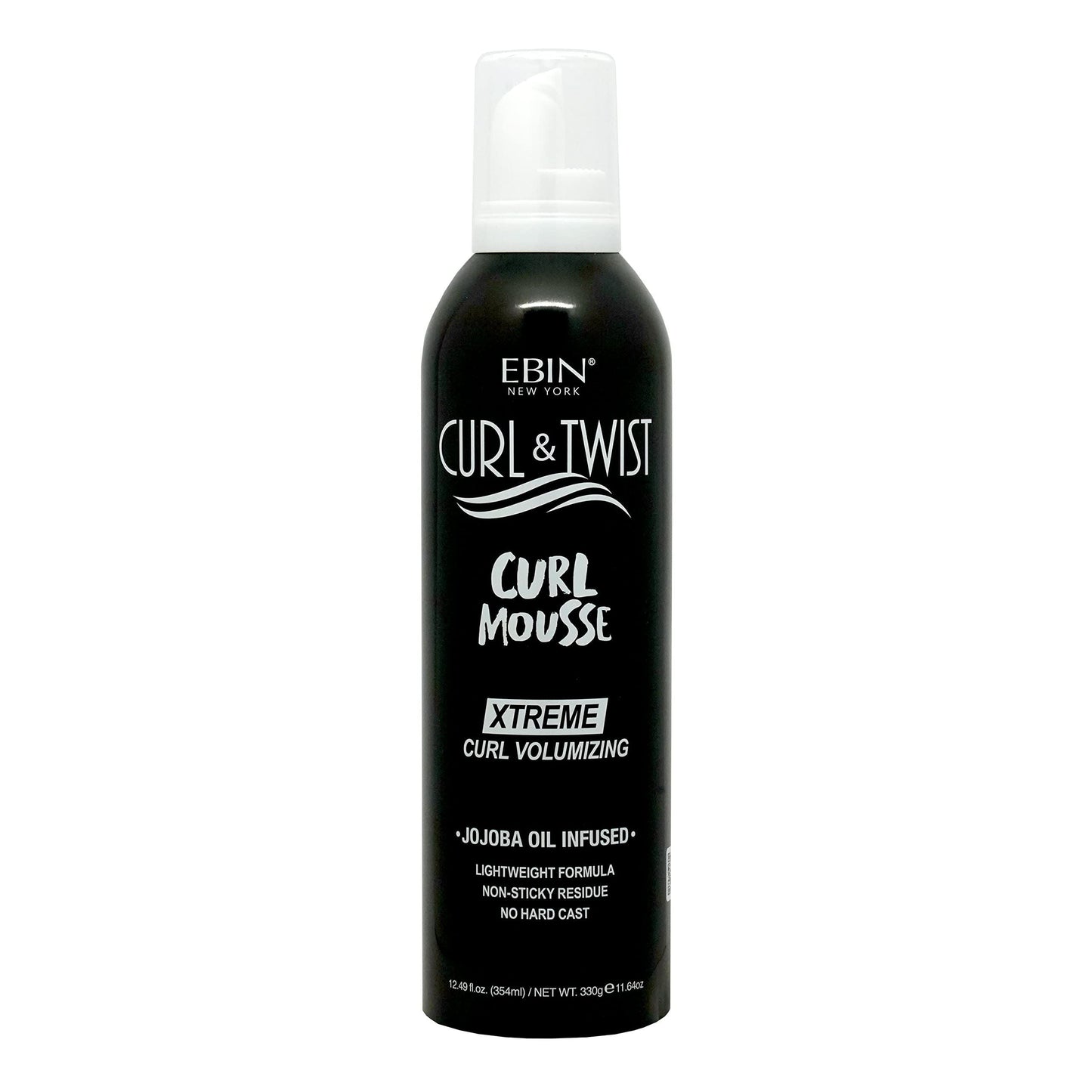 EBIN Curl & Twist  Xtreme Curl Volumizing Mousse-354ml/12.49 fl.oz