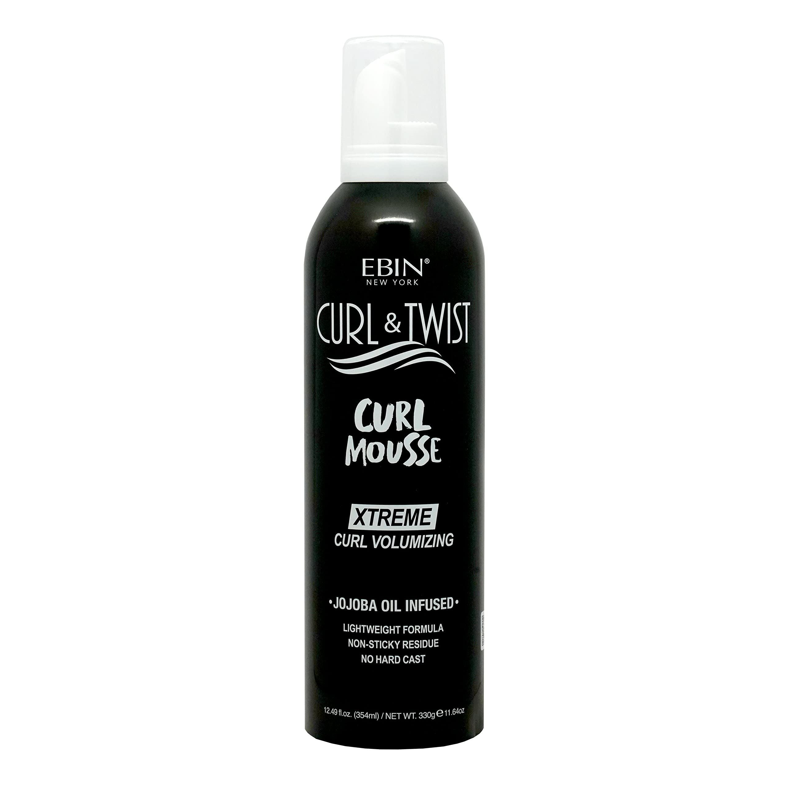 EBIN Curl & Twist  Xtreme Curl Volumizing Mousse-354ml/12.49 fl.oz