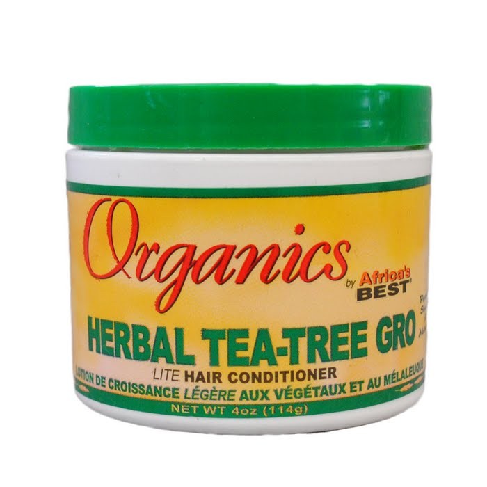 AFRICA'S BEST ORGANICS HERBAL TEA-TREE GRO LITE HAIR CONDITIONER 114G/4OZ