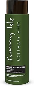 Sunny Isle Rosemary & Mint Hair & Strong roots Shampoo-354.88 ml/12 fl.oz