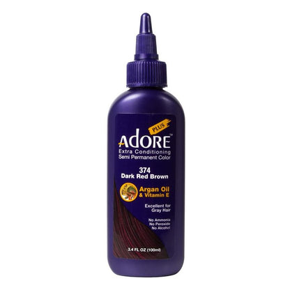 Adore Plus - Semi Permanent Hair Colour Dye 3.4oz/100ml