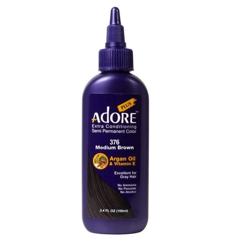 Adore Plus - Semi Permanent Hair Colour Dye 3.4oz/100ml