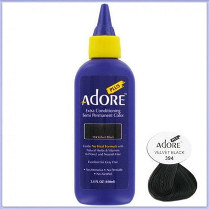Adore Plus - Semi Permanent Hair Colour Dye 3.4oz/100ml
