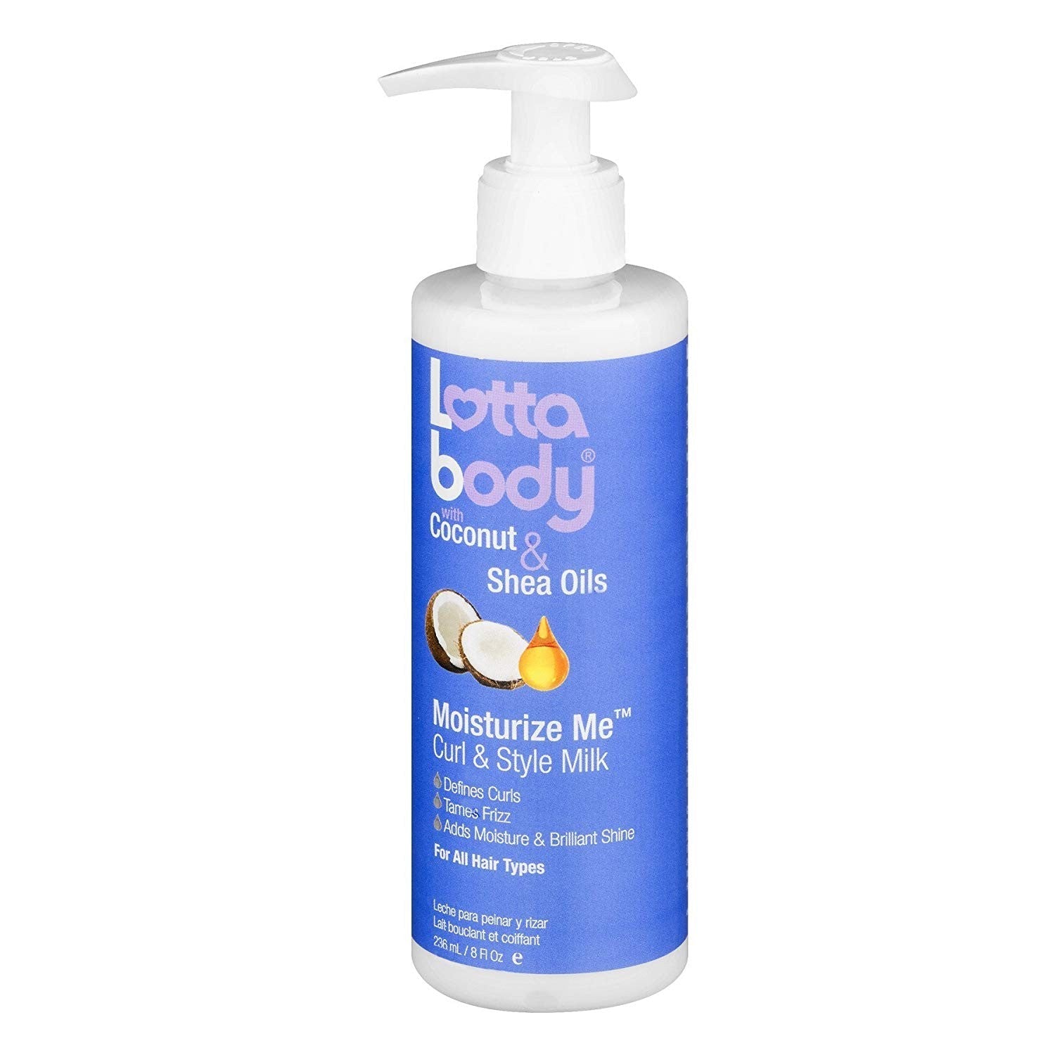 Lottabody Moisture Me Curl & Style Milk 236ml/8oz