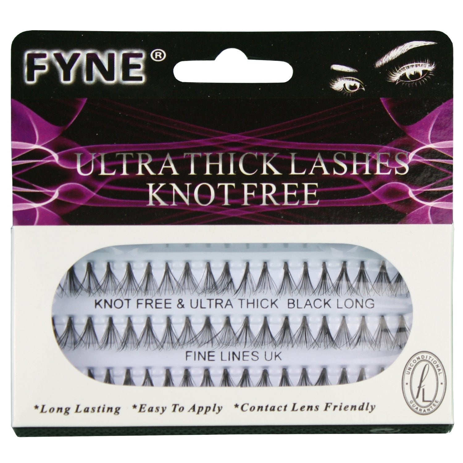 Fine Lines UK Individual Lashes - Ultra Thick Black