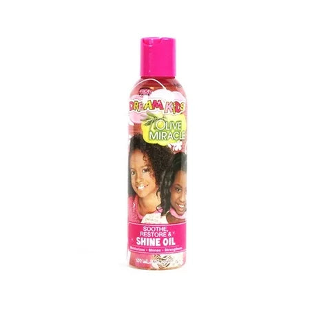 AFRICAN PRIDE DREAM KIDS OLIVE MIRACLE SOOTHE RESTORE & SHINE OIL 177ML/6OZ