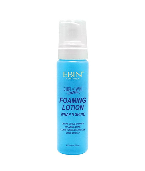 Ebin Curl & Twist Foaming Lotion Wrap 'N 'Shine Original-100 ml/3.38 fl.oz