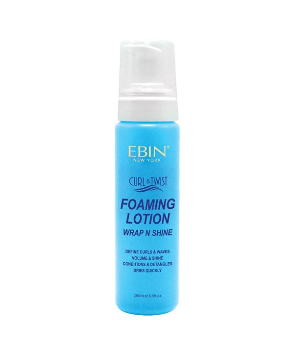 Ebin Curl & Twist Foaming Lotion Wrap 'N 'Shine Original-100 ml/3.38 fl.oz