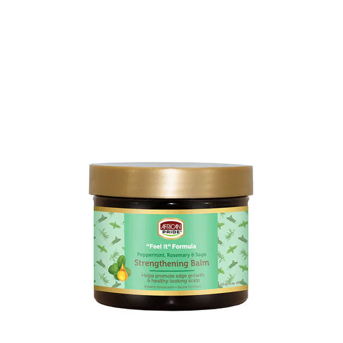 African Pride Peppermint Rosemary & Sage Strengthening Balm-113 g/4 oz