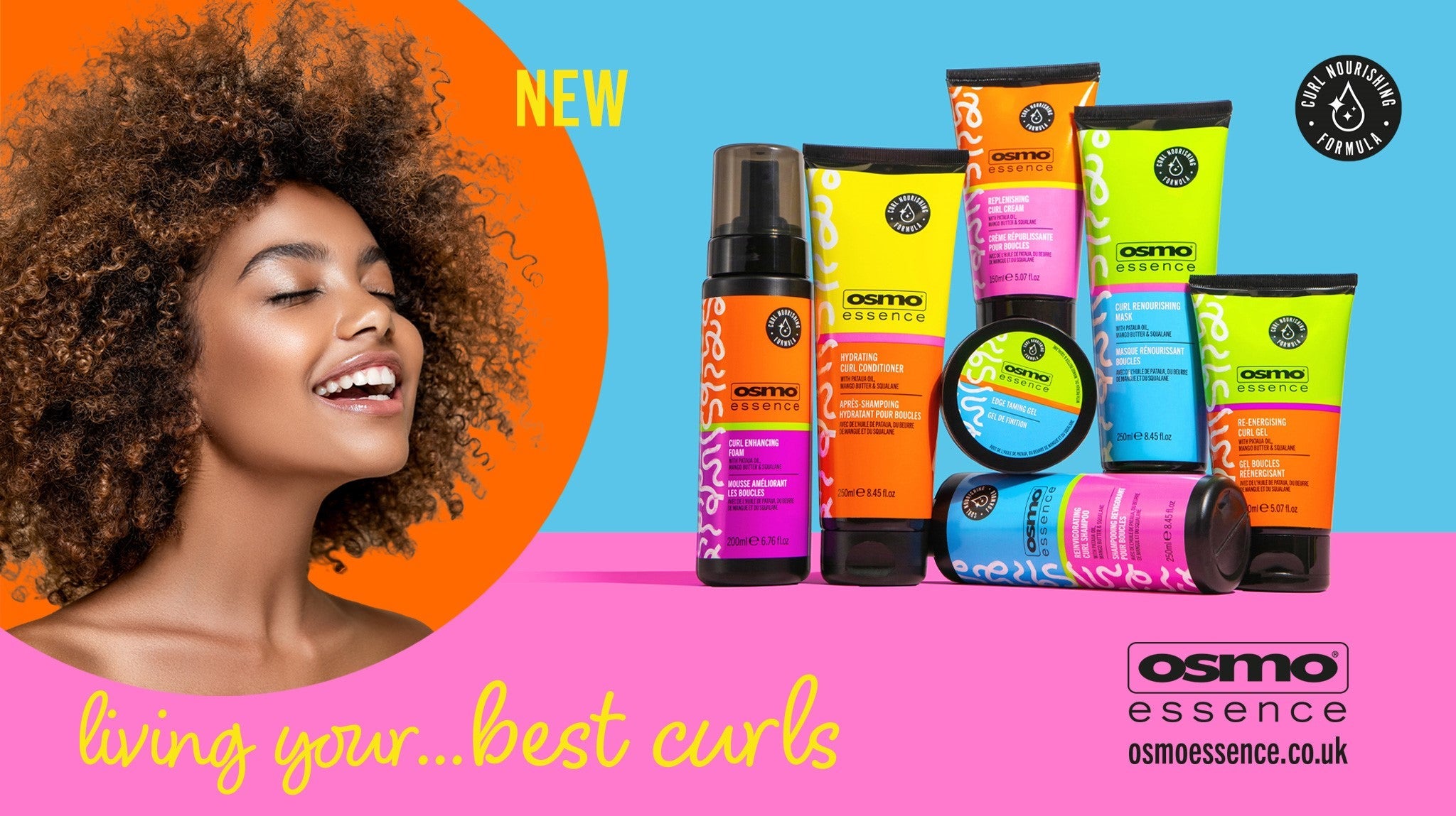 Osmo Essence Curl Renourishing Mask With Pataua ,Mango Butter &Squalane-250ml/8.45 fl.oz