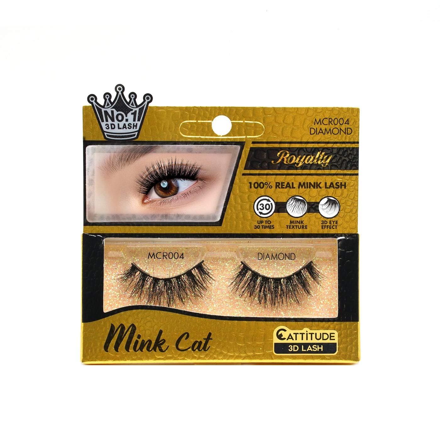 Ebin New York Royalty Mink Cat eyelashes