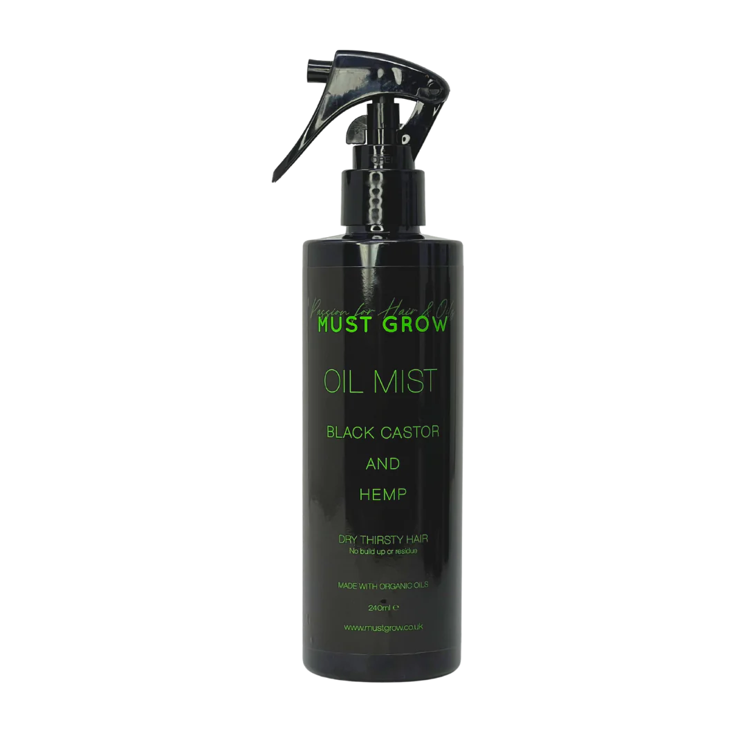 Must Grow Oil Mist Black Castor & Hemp 240ml