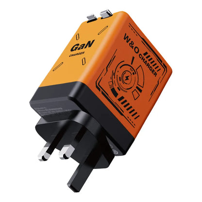 🎁 Hot Sale 🔥W&O 2-in-1 GaN Compatible with Fast Charger