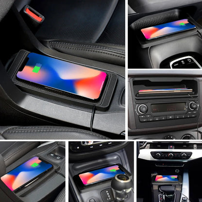 Wireless Car Charger Charging Pad 15w Non Slip Qi Fast Charger For Car Wireless Phone Charger For Android & IPhone 11/12/13/14