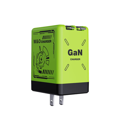 🎁 Hot Sale 🔥W&O 2-in-1 GaN Compatible with Fast Charger