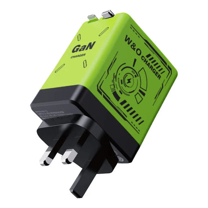 🎁 Hot Sale 🔥W&O 2-in-1 GaN Compatible with Fast Charger