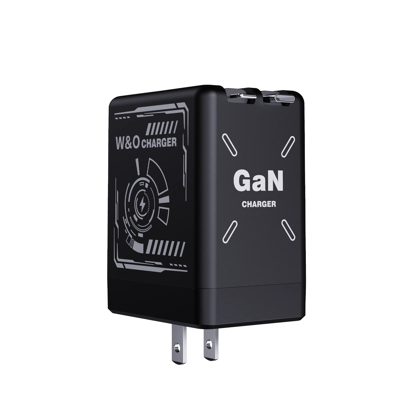 🎁 Hot Sale 🔥W&O 2-in-1 GaN Compatible with Fast Charger