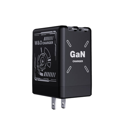 🎁 Hot Sale 🔥W&O 2-in-1 GaN Compatible with Fast Charger