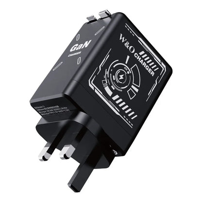 🎁 Hot Sale 🔥W&O 2-in-1 GaN Compatible with Fast Charger